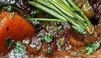 Hearty Beef Short Rib Stew with Vegetables