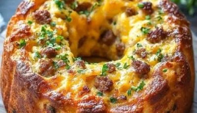 Melt-in-Your-Mouth Savory Cheese Cake