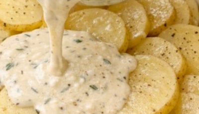 Creamy Parmesan Oven-Baked Potatoes