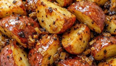 Slow Cooker Onion Butter Potatoes