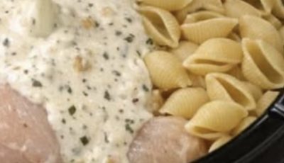 Creamy Ranch Chicken & Pasta (Slow Cooker)