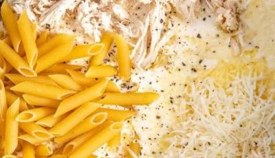 Slow Cooker Olive Garden Chicken Pasta