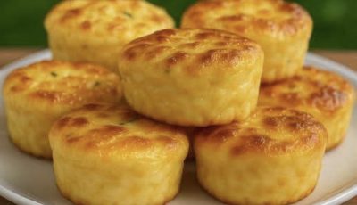 Cheesy Mashed Potato Puffs