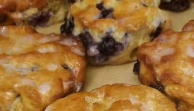 keto lemon blueberry muffins