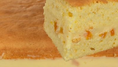 Custard Cream Cake (Vanilla Sponge with Creamy Filling)