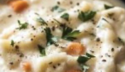 Comforting ChickenDumplings Soup