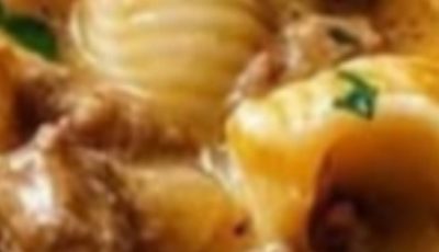Creamy Beef Shells Casserole – A Rich and Comforti