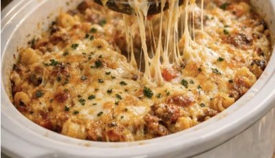 Slow Cooker Pasta Bake