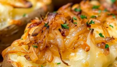 French Onion Stuffed Potatoes: A Delicious Twist on a Classic