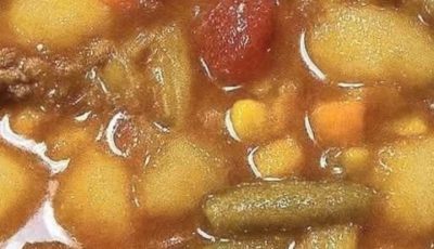 Hearty Crock Pot Cowboy Soup (hamburger soup)