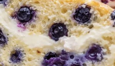 Blueberry Cream Cheese Bread