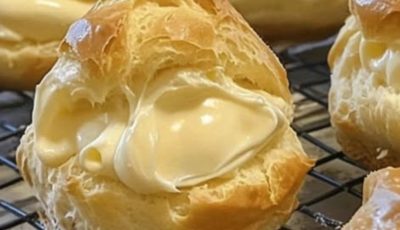Cream Puffs with Custard Filling: A Classic French Dessert You Can Make at Home