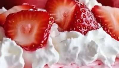 Tarte Cool Whip aux fraises