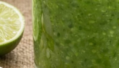 Green Garlic & Lime Detox Drink