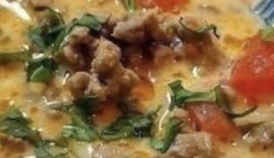 Creamy Tuscan Sausage Soup